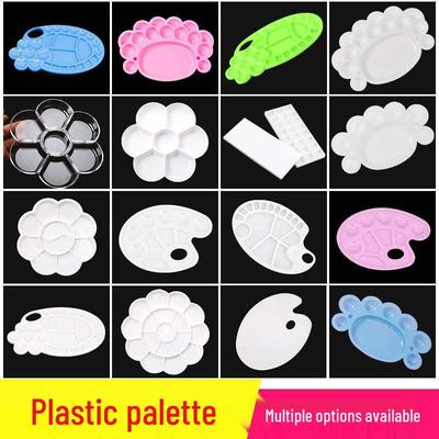 Children's Multi-functional Plum Blossom Palette for Gouache Painting