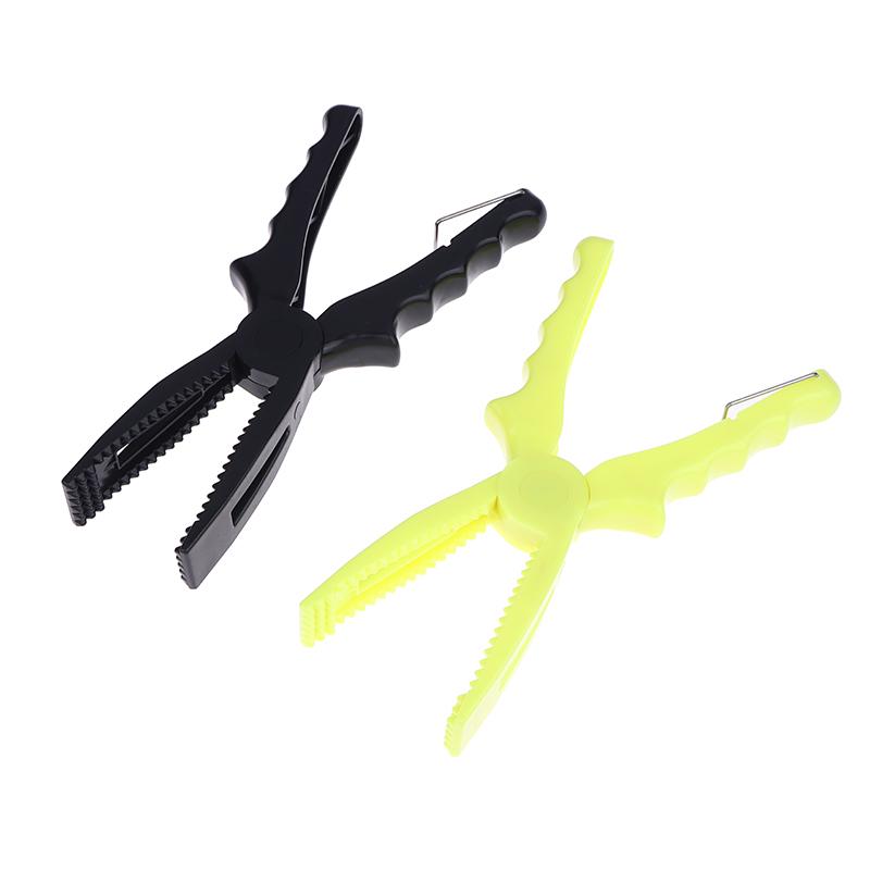 1Pc Non-Slip Fishing Pliers Abs Fish Clamp Fish Gripper Catcher Grip Catch Release Tool Hook Extractor Fish Body Holder Tongs