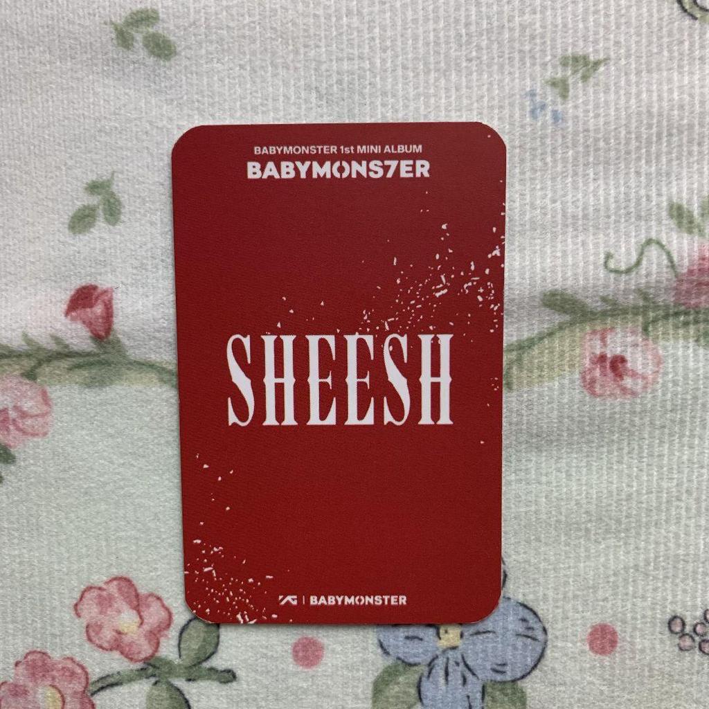 [USED] BABYMONSTER 3.0 SHEESH Trading Card Ahyeon