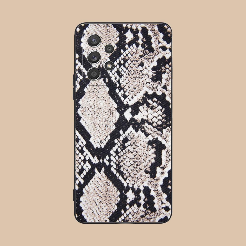 

Luxury Snake Skin Texture Phone Case for Samsung Galaxy A56 55 54 53 52 51 36 35 34 23 16 15 5G Colorful Cover Cover Luxury Galaxy A51 5G
