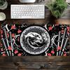 Gaming Cartoon Fish Koi Art Mouse Pads Anime Table Mats Computer Mousepad 100x50cm Large Gamer Mousepads Company Big Desk Pad