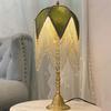 Creative Retro LED Fabric Table Lamp Living Room Bedroom Study Atmosphere Decorative Lighting