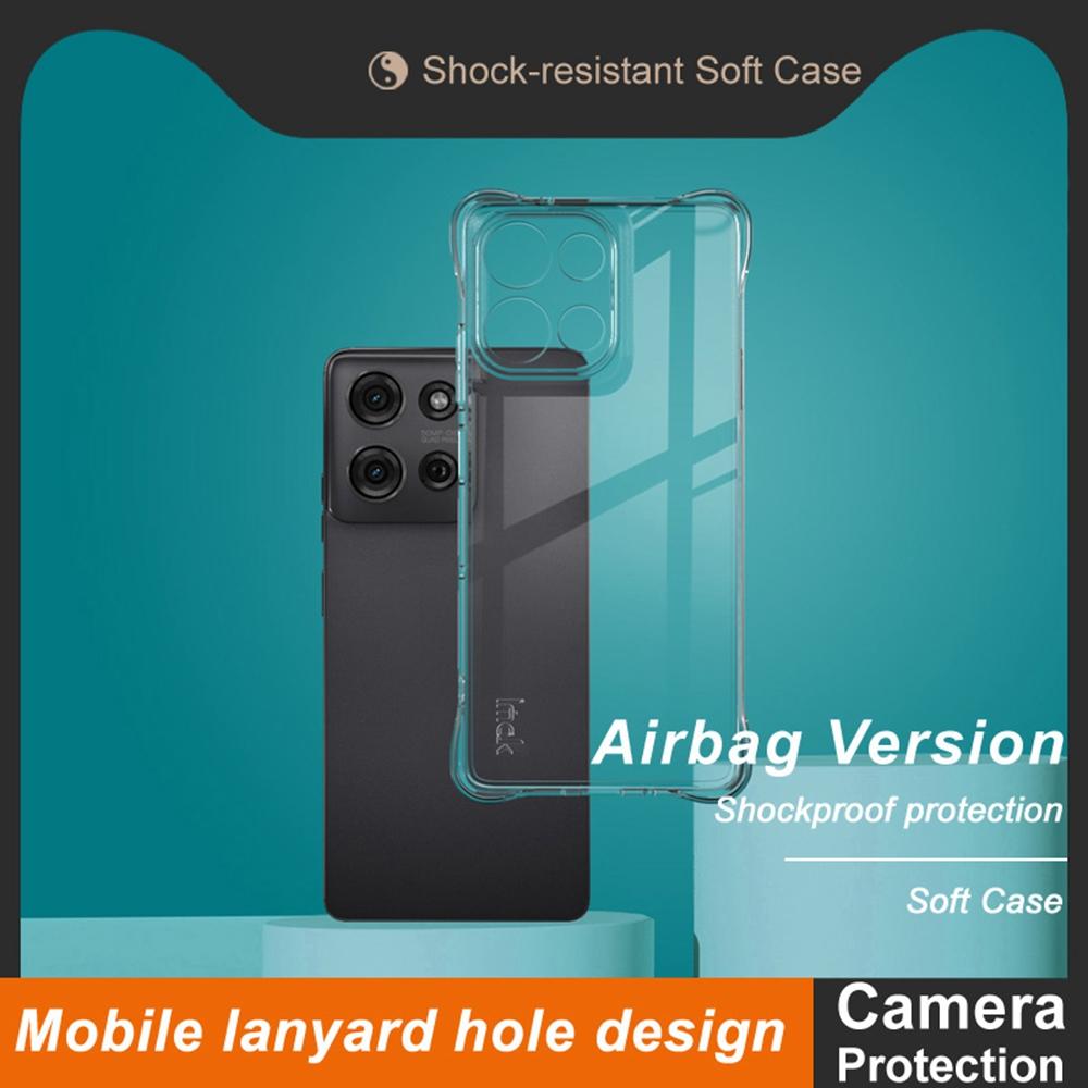 Custodia IMAK in TPU per Motorola Moto G75 5G con protezione antiurto e airbag