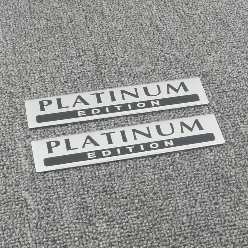 Suitable for Sequoia Transit Speedmaster modified car sticker PLATINUM EDITION Platinum version car logo tail label