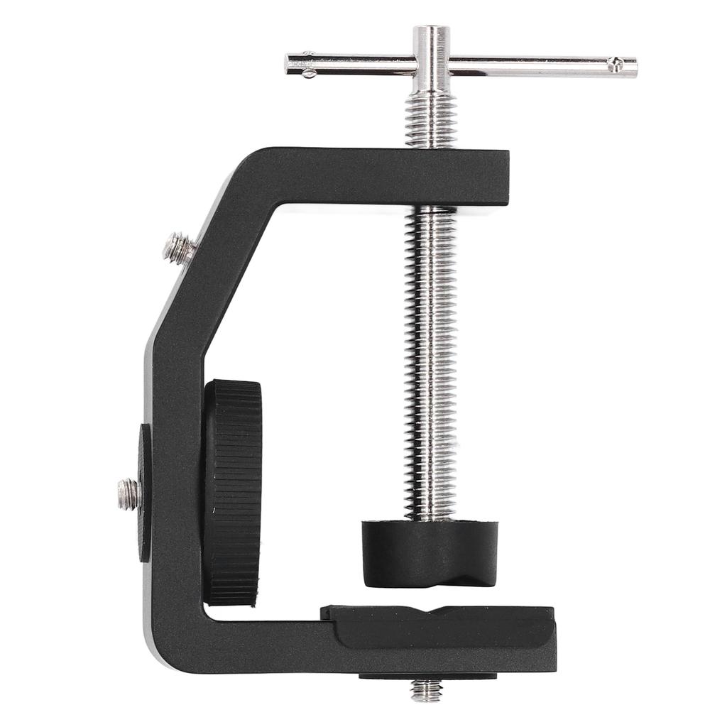 Photography C Clamp Camera Clamp Mount with 1 4inch Screw Adjustable Universal C Clamp Desktop Camera Mount with Rubber