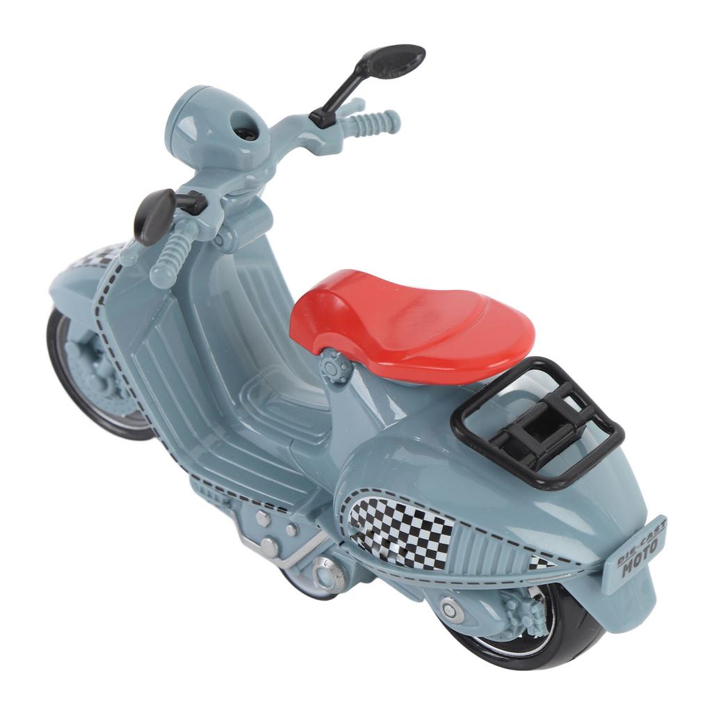 Legierung Damen Motorrad Modell Fahrzeug Sammlerstück Motorrad Modell Ornament für Kinder Kinder Blau
