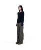 AAKAM Flare Cargo Pocket Pants (Khaki)
