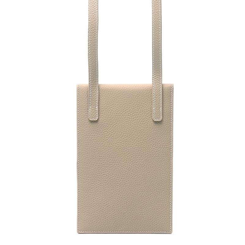 Cowhide Women'S Messenger Mobile Phone Bag Versatile Ultra-Thin Shoulder Bag Genuine Leather Niche Women'S Small Satchel