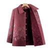 Middle-Aged Women's Floral Autumn Jacket