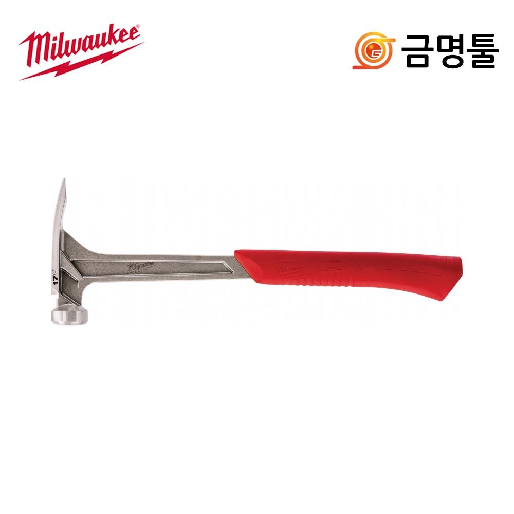 

Milwaukee 48 22 9017 Paro Hammer 17 унций для удаления плоского лица Молоток для удаления ногтей Milwaukee Hammer