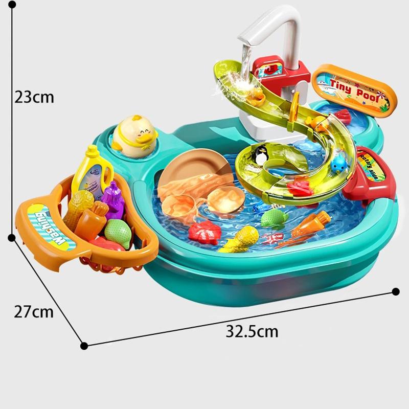 Haute Qualité Enfants Puzzle de Haute Qualité Jeu de Simulation de Haute Qualité Jouet de Haute Qualité Ensembles de Jeu Lave-Vaisselle de Haute Qualité Bassine de Haute Qualité