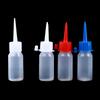 1Pc Reuse White Plastic Bottle Squeeze Glue Applicator Paper Quilling Needle Tip