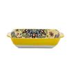Bohemian Egg-shaped Ceramic Baking Pan Pasta Plate Fruit Salad Plate Colorful Combination Set, 9 Inch