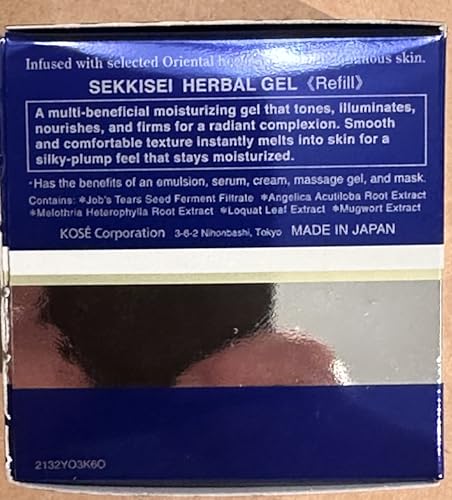 Sekkisei Kräutergel Nachfüllung