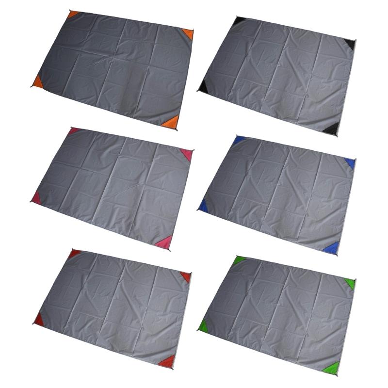 Portable Large Picnics Blanket Outdoor Picnics Beach Blanket Waterproof Camping Mats Grass Lawn Accessories Enduring
