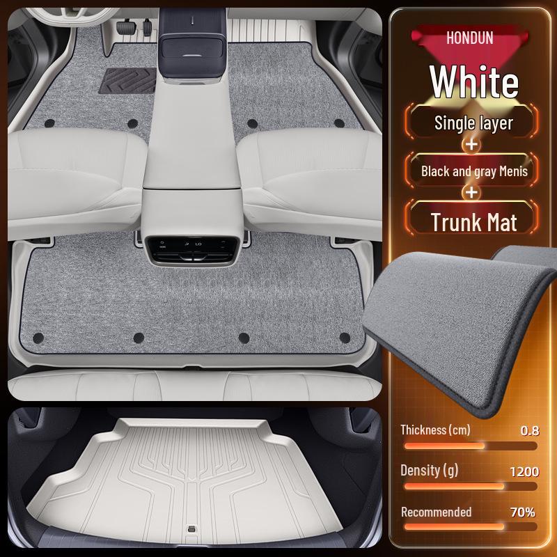 Buick Zhi Jing L7 TPE Floor Mats – 5-Seater Car Interior Accessories