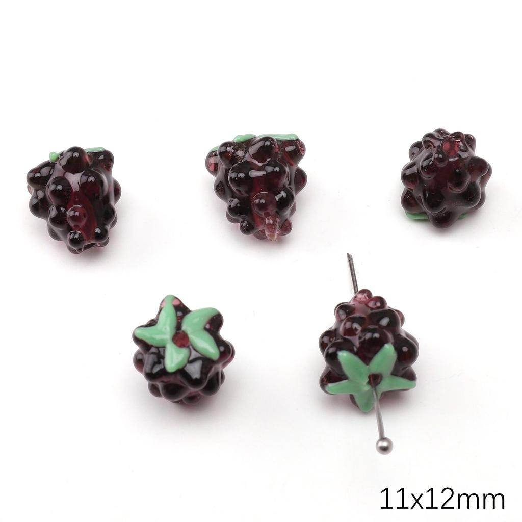 Glass Beads Fruit Charm For DIY Necklace Bracelet Earrings Jewelry Making Craft Accessories