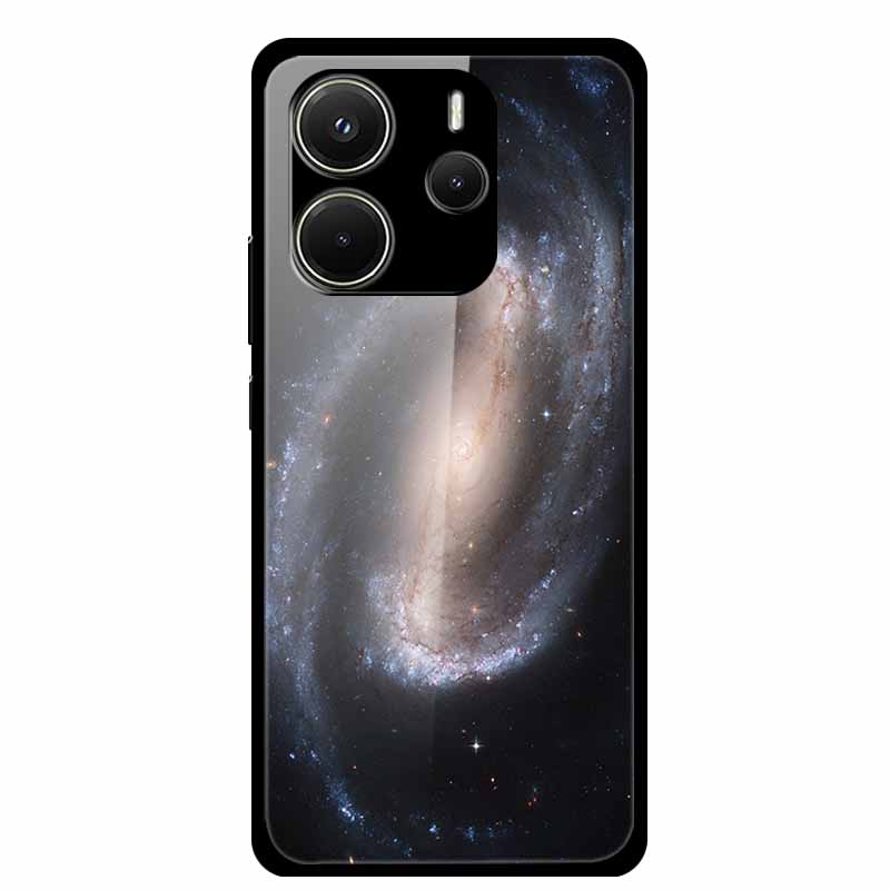 For Redmi Note 14 4G Phone Case Note14 Coque Hard Tempered Glass Back Cover For Xiaomi Redmi Note 14 5G Case Shell Soft Bumper