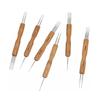 Double Head Dreadlock Crochet Hook for Hair, 0.5mm 0.75mm Dreadlock Needle Tool for Braid Craft 1 Hook, 2 Hooks, 3 Hook