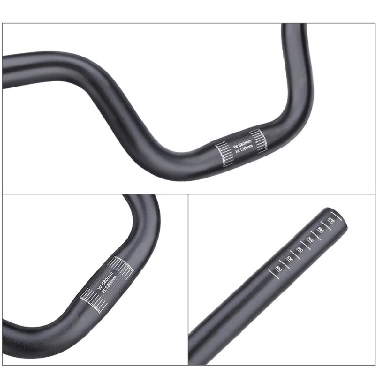 Mountain Bike Handlebars Bicycles Handlebars Extended Brackets Mount Extented Bar for Improved Control and Performances