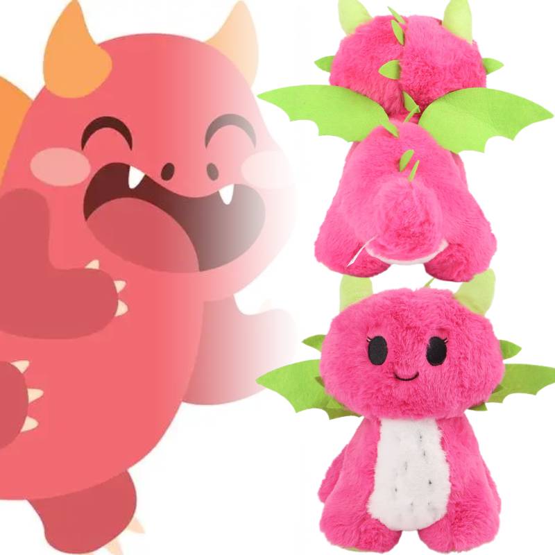 Dragon Flying Pitaya Plush Toy Doll Pillow Pp Cotton Filling Children Gifts