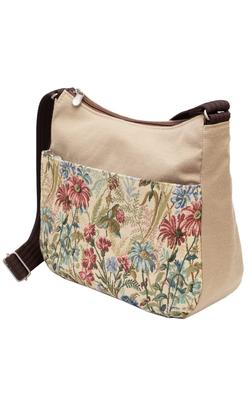 Creare Kiki Women's Shoulder Bag, A4 Size, Lightweight, Japanese Style, Gobelin Weave, Body Bag, GO-17 (Nadeshiko), Mother's Day Gift, Birthday Gift