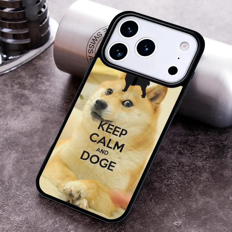 Doge Meme Kabosu Phone Case For iPhone 17 16 15 14 13 12 11 Pro Max Plus 17Air Soft Silicone Cover