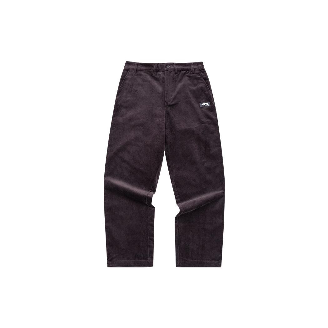 

ANTA Men s Kyrie Irving Series Straight Casual Pants Burgundy 172248506-1