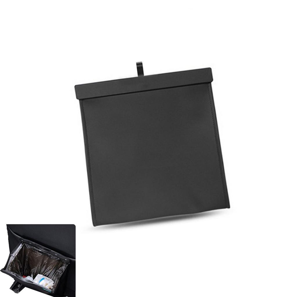 LOYELEY Slim Car Trash Can with Magnetic Car Portable Trash Suitable for Car Interior and Rear Seats Hook, Multi-Vehicle Compatible, Hook, Accessory,