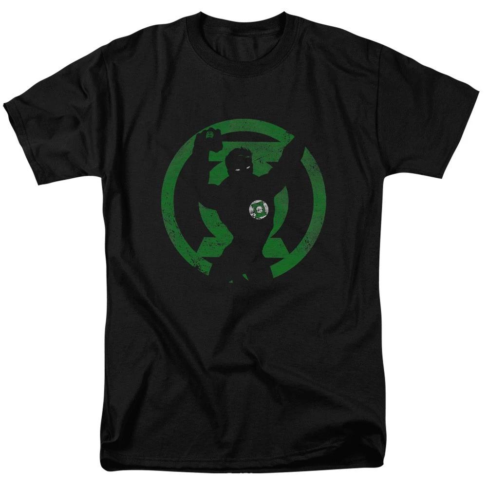 DC Comics - Green Lantern - Symbol Knockout -  Unisex Children s T-shirt - Black 140