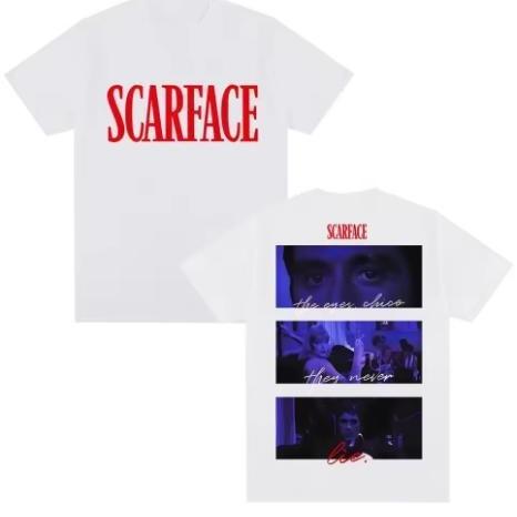 Classic Movie Scarface Tony Montana Quotes T Shirts The Eyes S белый