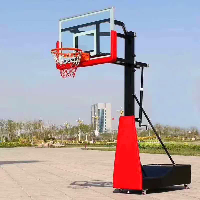 TLXT Mobile Adjustable Basketball Hoop