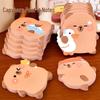 Capybara Alien Sticky Notes: Cute Reusable Memo Stickers for Student Planners