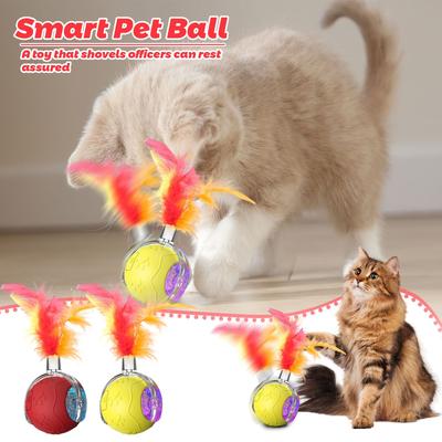 Bolas Automáticas para Gatos Bolas de Brinquedo para Gatos Para Alívio Autossuficiente