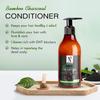 NutriGlow Natural's Bamboo & Charcoal Conditioner With Jojoba & Argan Oil 10 oz