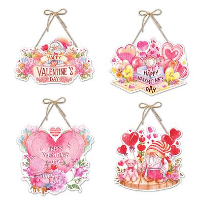 Valentine's Day Gifts Garland Paper Door Hanging Engagement Wedding Decorations Party Supplies