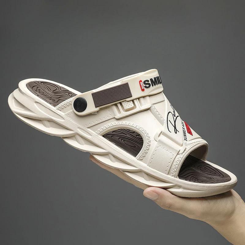 New Design 2024 Male Shoe Open Toe With Platform Height Men's Sandal Japanese Wholesale Adult Casual Summer Sale Buy V