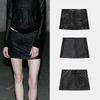 Korean Badblood BCAC American Retro Camouflage Slim-Fit Summer Skirt for Women