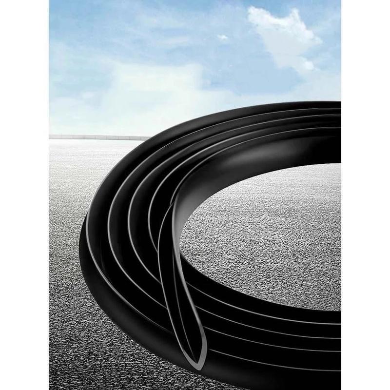Universal V-Shaped Car Window Sealing Strips Rubber Auto Window Gap Filler Weatherstrip Car Door Noise Ulation Strips