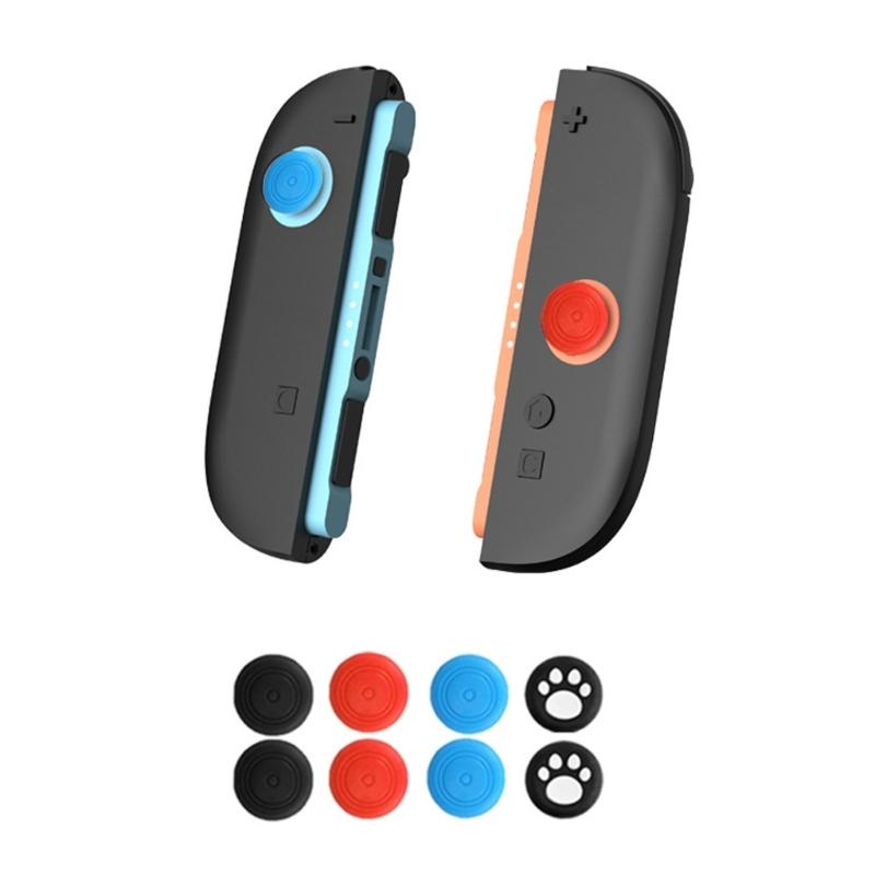 8pcs Silicone Joystick Grip Caps for NS2 Controller Rocker Cover Replacement Thumbstick Protective Cover