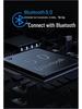 High-Volume Bluetooth Subwoofer Speaker with Voice Announcer