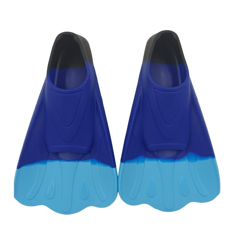 Adult Training Swim Fins Freestyle Backstroke Butterfly Kick Silicone Flexible Fin Pool Ocean Diving Swimming