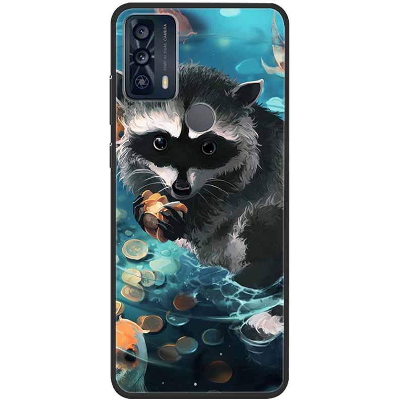 Funda For TCL 20B Case 6159K Silicone Soft Fashion TPU Phone Cover for TCL 20B Case for TCL 20B 20 B Bumper Protective TPU Shell