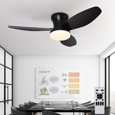 Ventilator de tavan cu lumină priză inteligentă ventilator lumină ventilatore da soffitto con luce de techo con luz silențios led rece