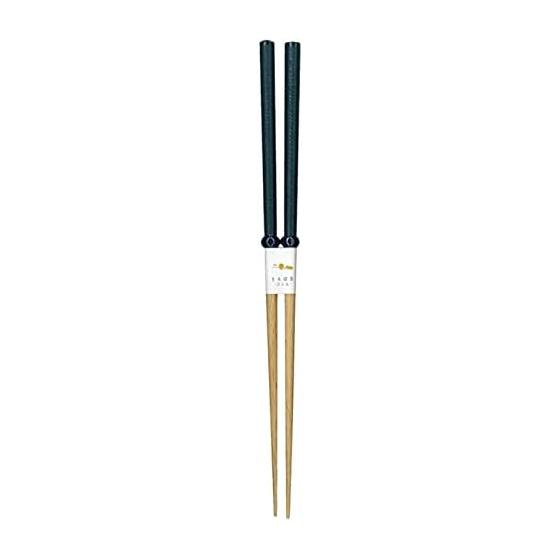 Aoba 23cm Dishwasher-Safe Chopsticks, Indigo Blue, Modern Design, Non-Slip Tip, Made in Japan
