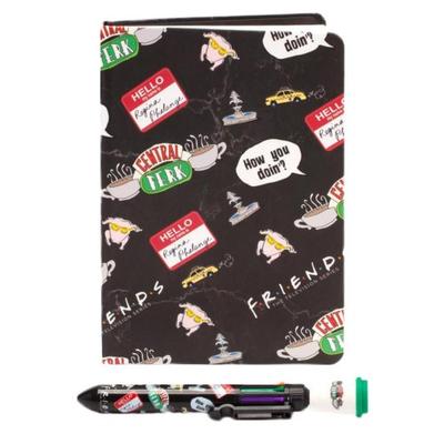 Friends A5 Notepad And Pen Set (Pack of 2)