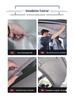 Suede Nano Sunshade for 25 Luxgen N7 Models - 3rd Gen Electrostatic Sunroof Ice Shield