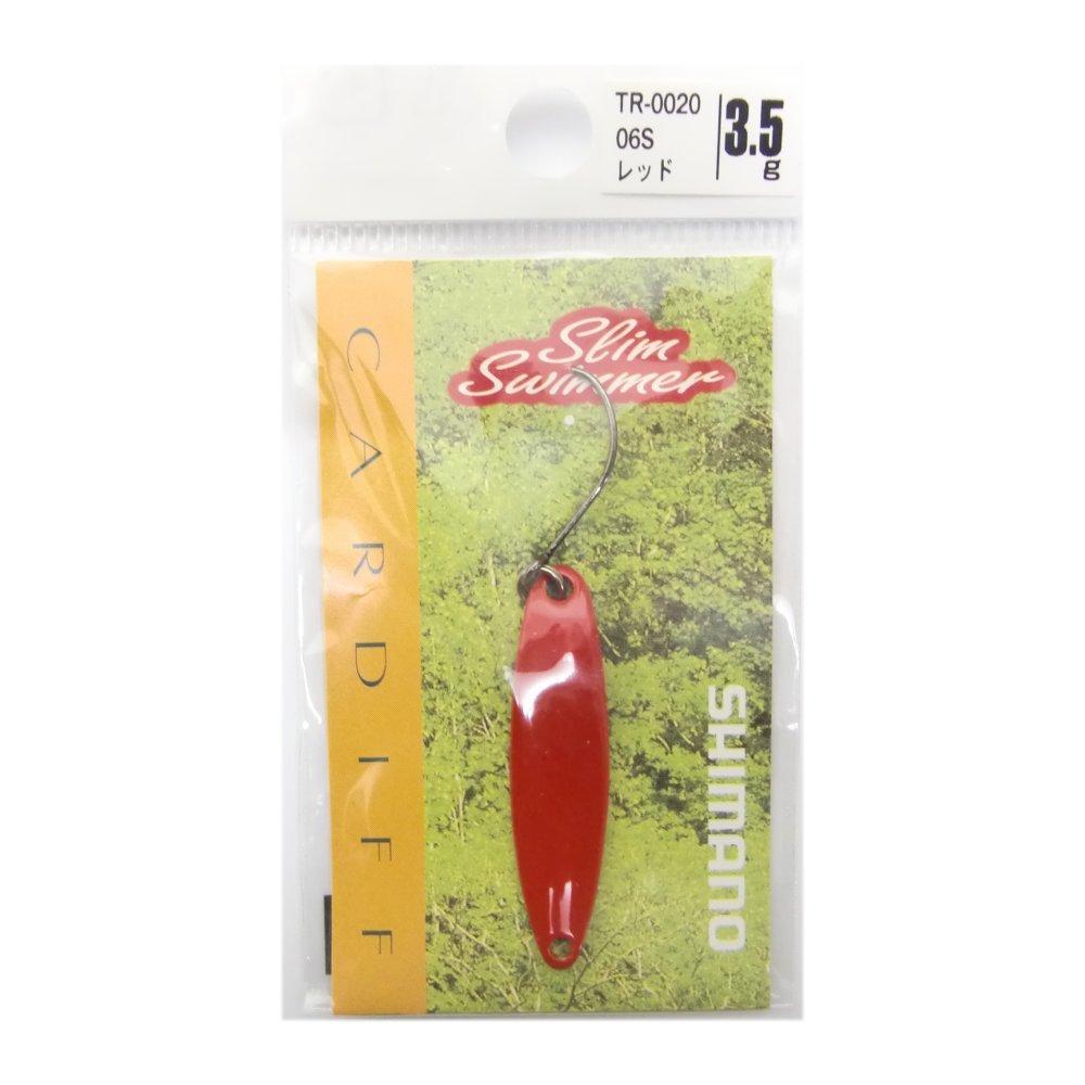 

SHIMANO Cardiff Area Spoon Slim Swimmer 06S Red 972682 Lure 3.5g TR-0020