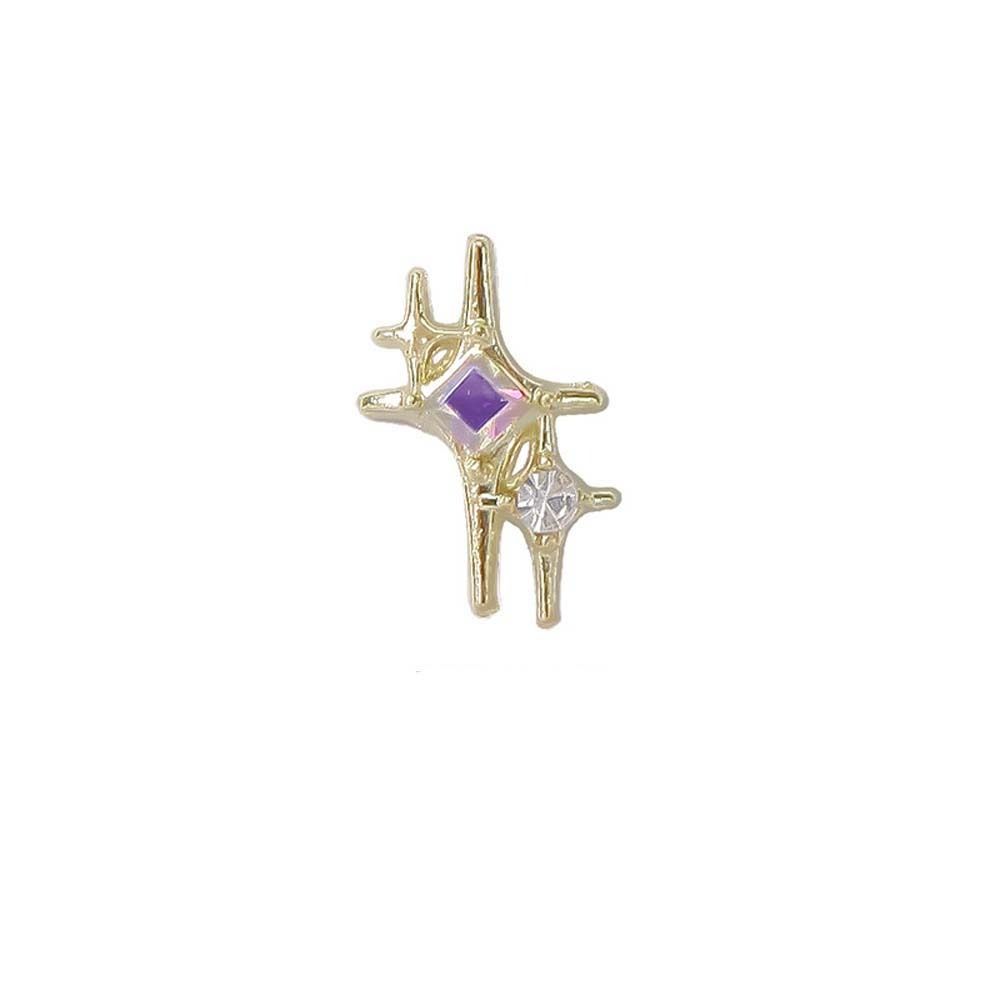10Pcs/set Nail Rhinestones Zinc Zinc Alloy Butterfly Nail Accessories Zinc Zinc Alloy Star Nail Decorations  Nail Salon