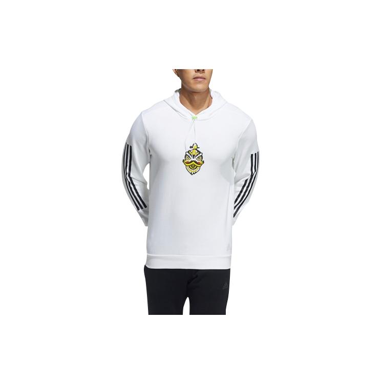 Adidas Sweatshirts Men's White Hooded Moderate Regular H43798
